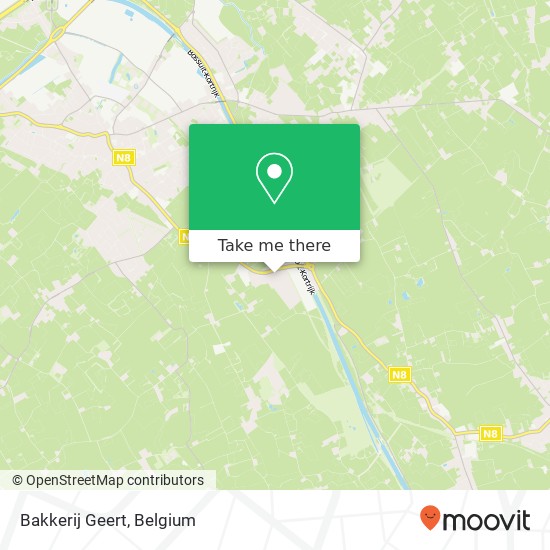 Bakkerij Geert map