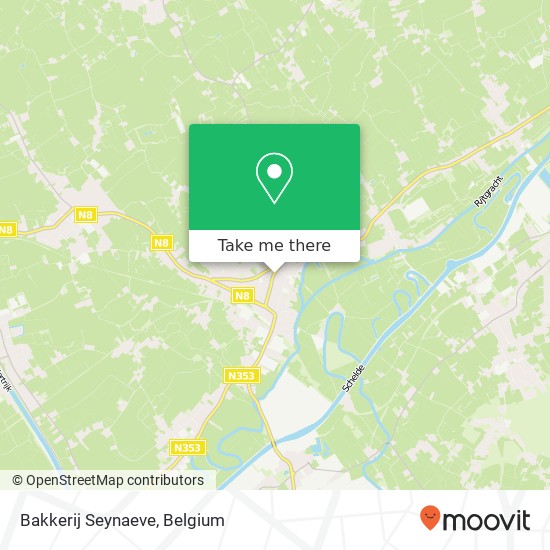 Bakkerij Seynaeve map