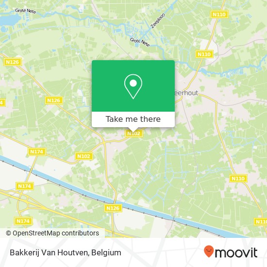 Bakkerij Van Houtven plan