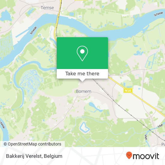 Bakkerij Verelst map