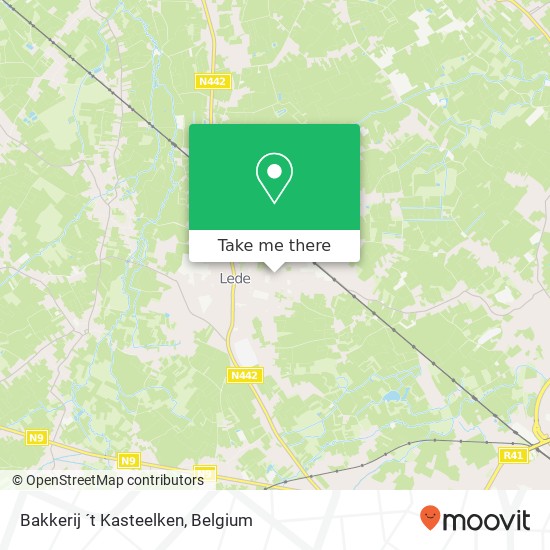 Bakkerij ´t Kasteelken map