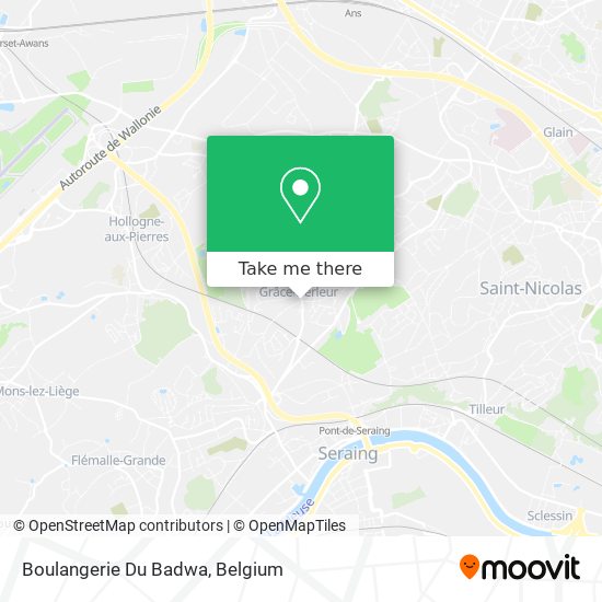 Boulangerie Du Badwa plan