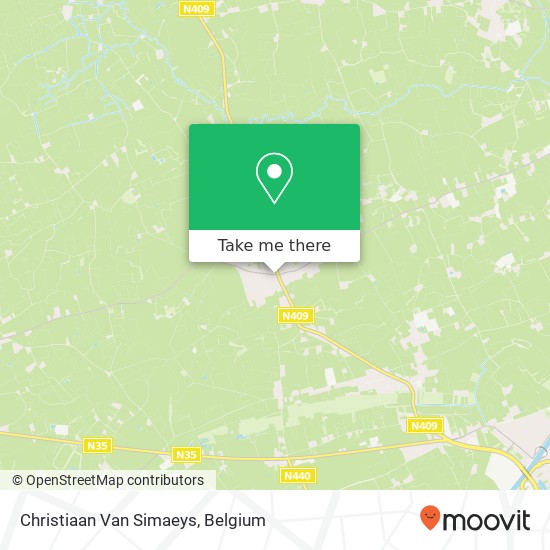 Christiaan Van Simaeys map