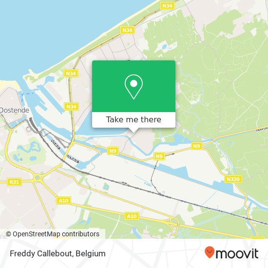 Freddy Callebout map