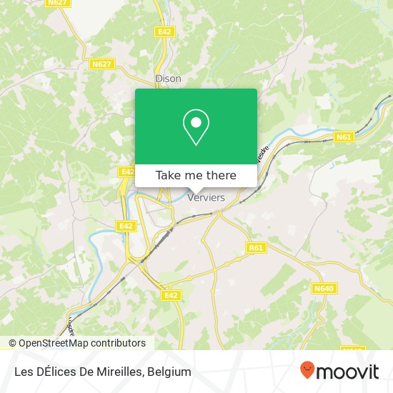 Les DÉlices De Mireilles map