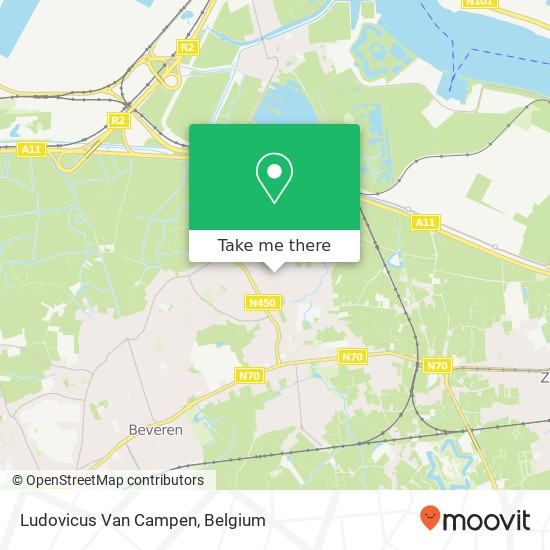 Ludovicus Van Campen map