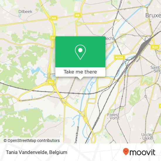 Tania Vandenvelde map