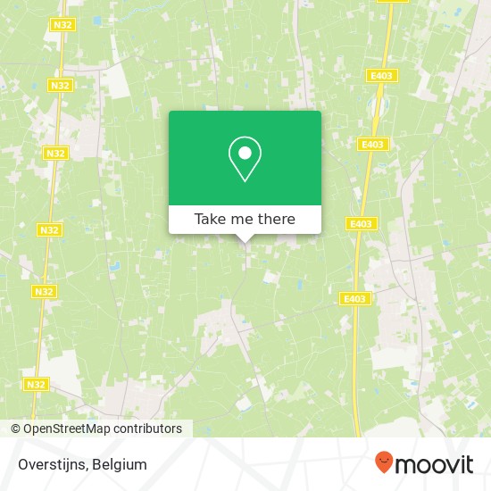 Overstijns map