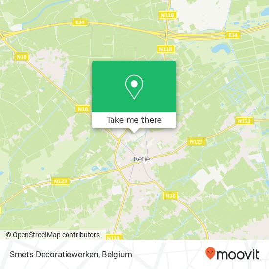 Smets Decoratiewerken map