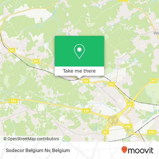 Sodecor Belgium Nv map