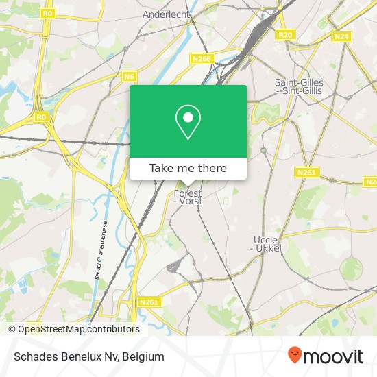 Schades Benelux Nv map