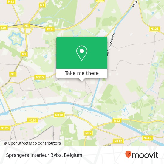 Sprangers Interieur Bvba plan