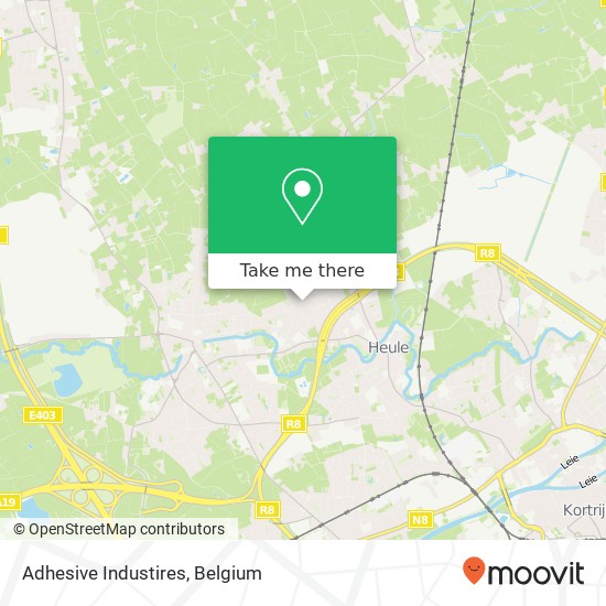 Adhesive Industires map