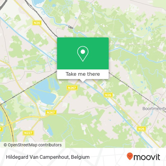 Hildegard Van Campenhout map