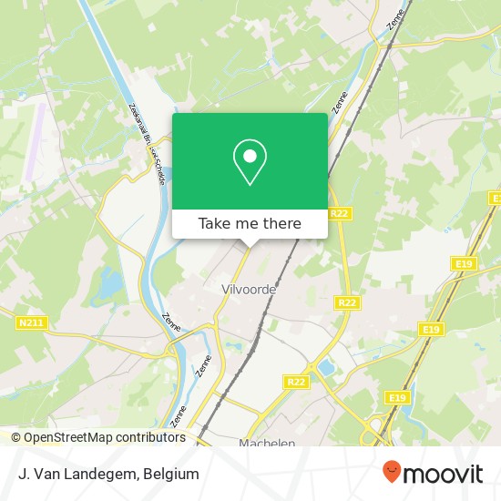 J. Van Landegem map