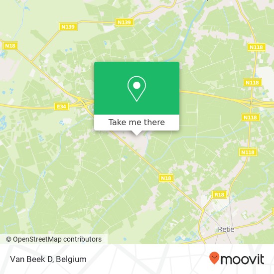 Van Beek D map