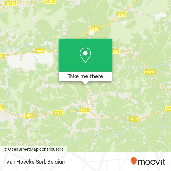 Van Hoecke Sprl map