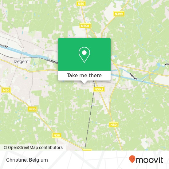 Christine map