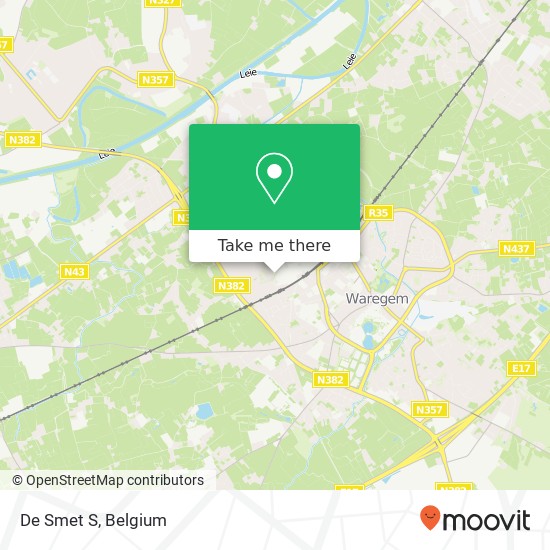 De Smet S map