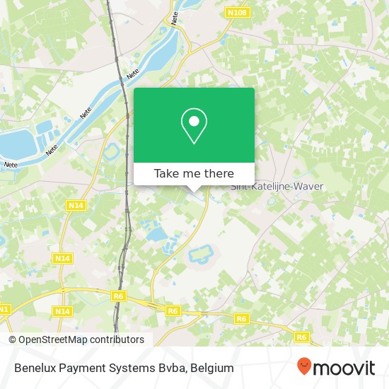 Benelux Payment Systems Bvba map
