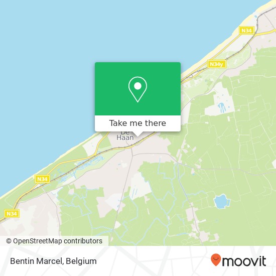 Bentin Marcel map