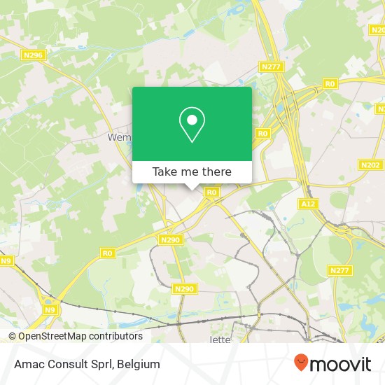 Amac Consult Sprl map