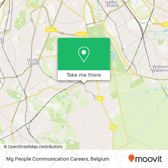 Mg People Communication Careers map