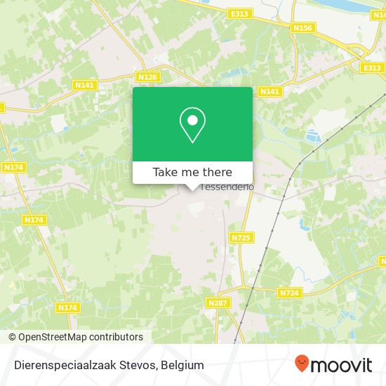 Dierenspeciaalzaak Stevos map