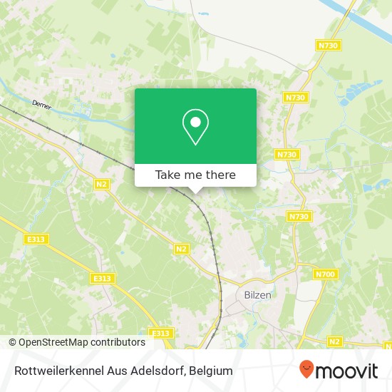 Rottweilerkennel Aus Adelsdorf map