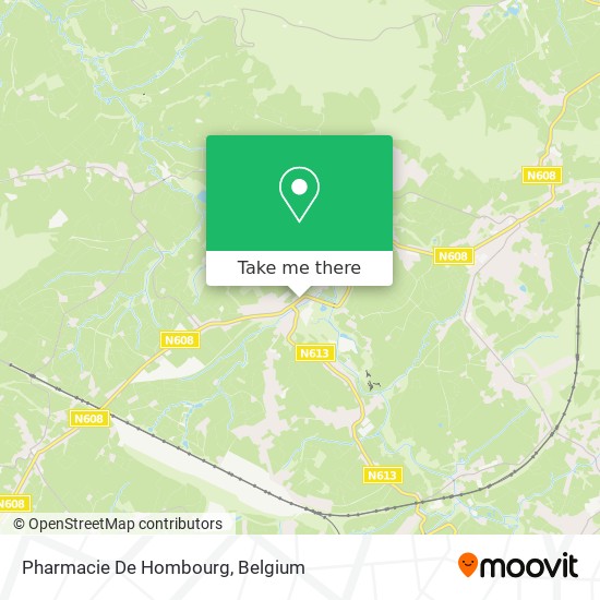 Pharmacie De Hombourg plan