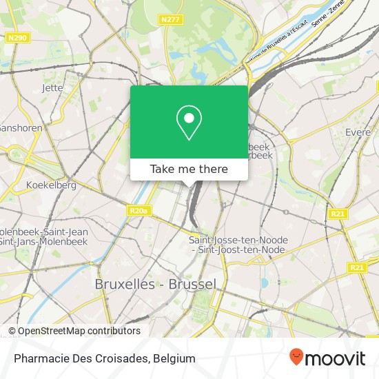 Pharmacie Des Croisades map
