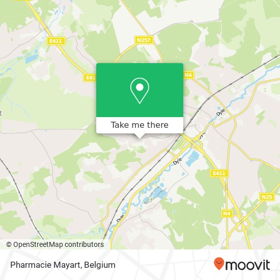 Pharmacie Mayart map