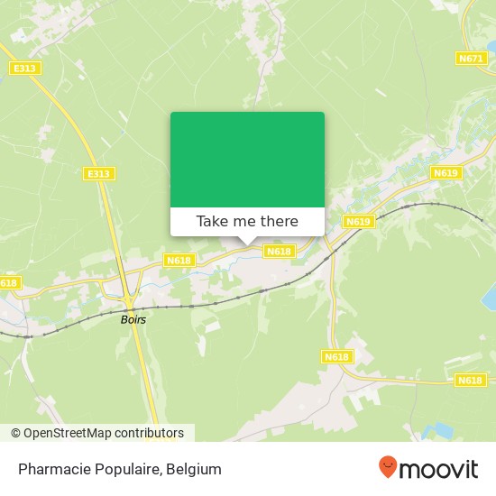 Pharmacie Populaire map