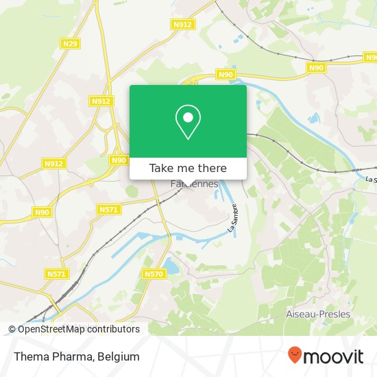 Thema Pharma map