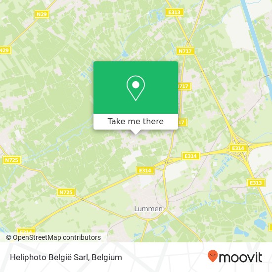 Heliphoto België Sarl map