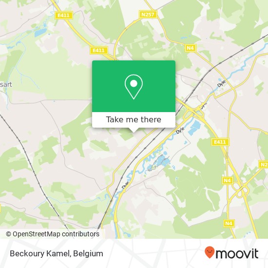 Beckoury Kamel map