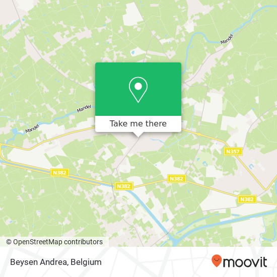 Beysen Andrea map