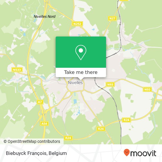 Biebuyck François map