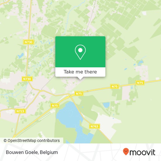 Bouwen Goele map