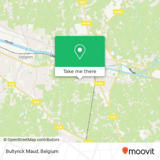 Bultynck Maud map
