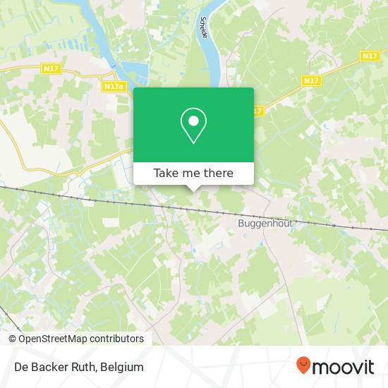 De Backer Ruth map