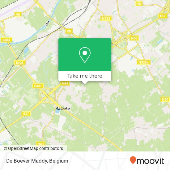 De Boever Maddy map