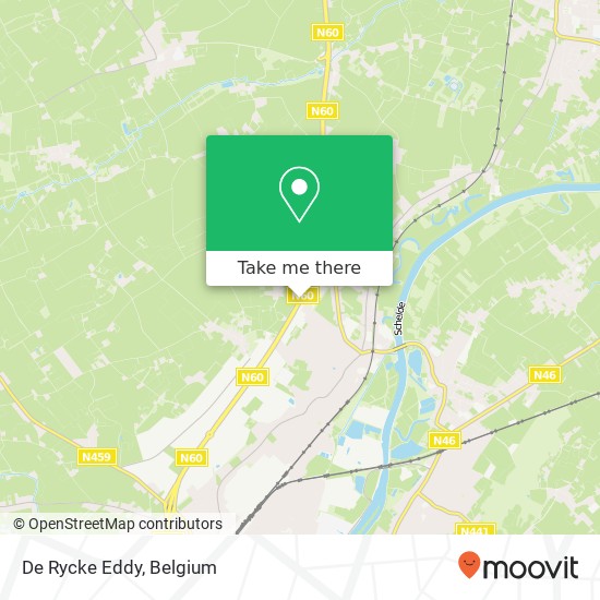 De Rycke Eddy map