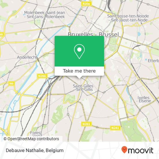 Debauve Nathalie map