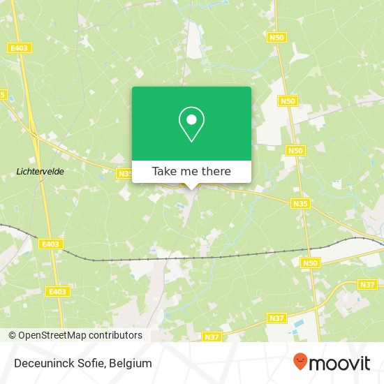 Deceuninck Sofie map