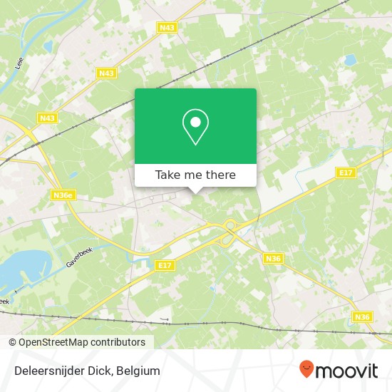 Deleersnijder Dick map