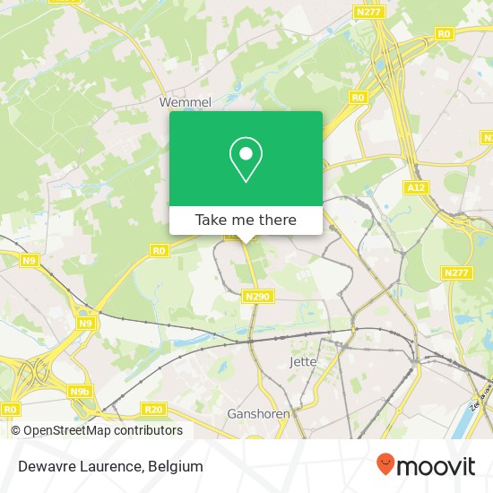 Dewavre Laurence map