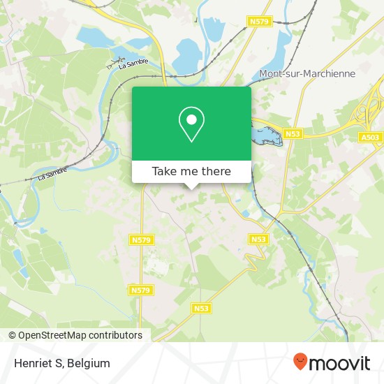 Henriet S map