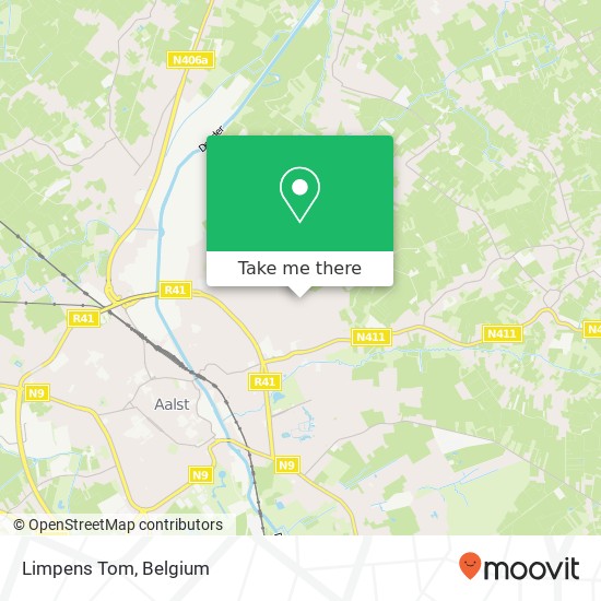 Limpens Tom map