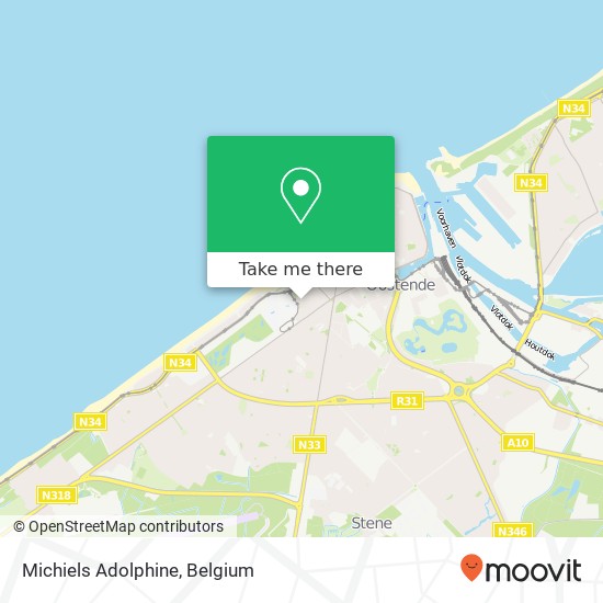 Michiels Adolphine map
